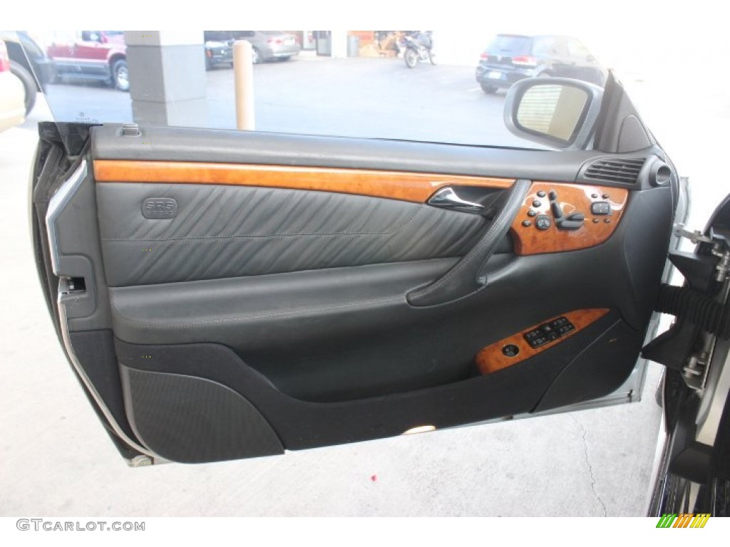 2005 Mercedes-Benz CL 65 AMG Black Door Panel Photo #88460070