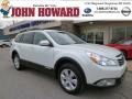 2011 Satin White Pearl Subaru Outback 2.5i Premium Wagon  photo #1