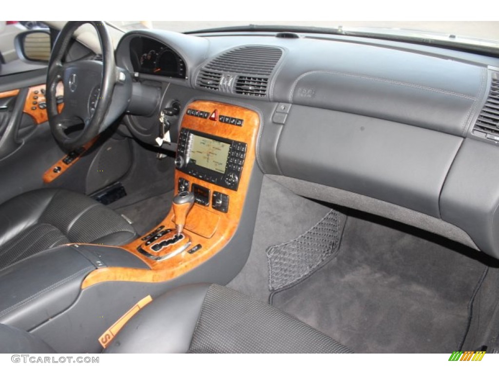 2005 Mercedes-Benz CL 65 AMG Black Dashboard Photo #88460580