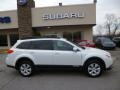 2011 Satin White Pearl Subaru Outback 2.5i Premium Wagon  photo #12