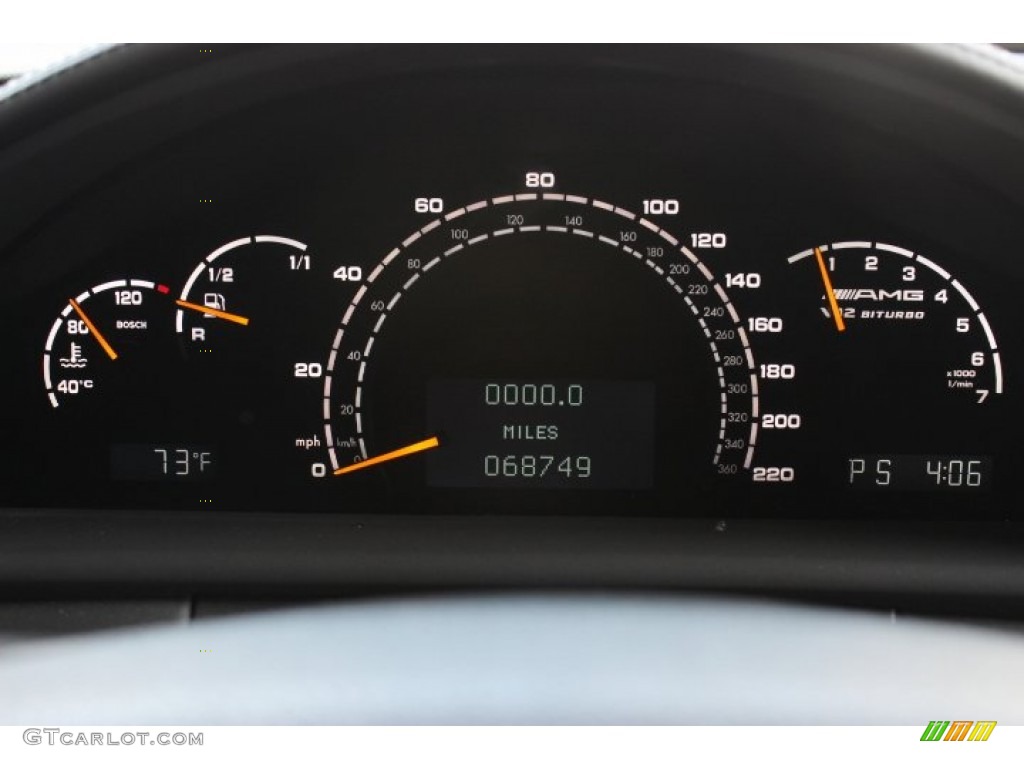 2005 Mercedes-Benz CL 65 AMG Gauges Photo #88460697