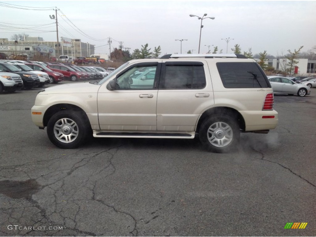 2005 Mountaineer V8 Premier AWD - Ivory Parchment Tri-Coat / Medium Dark Parchment photo #4