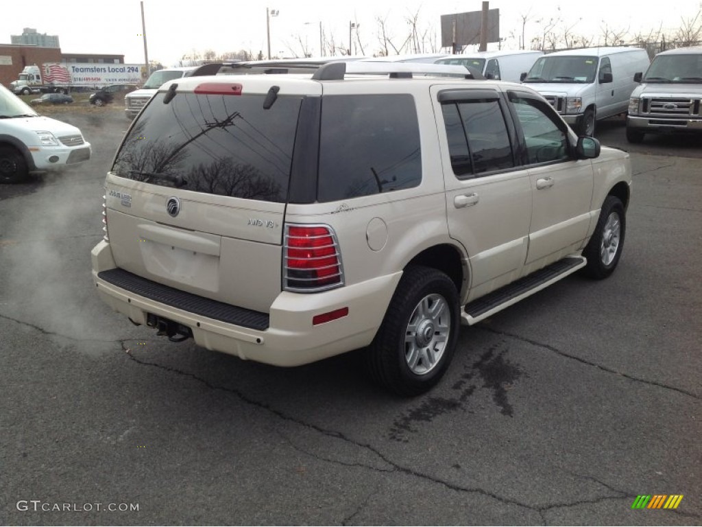 2005 Mountaineer V8 Premier AWD - Ivory Parchment Tri-Coat / Medium Dark Parchment photo #7