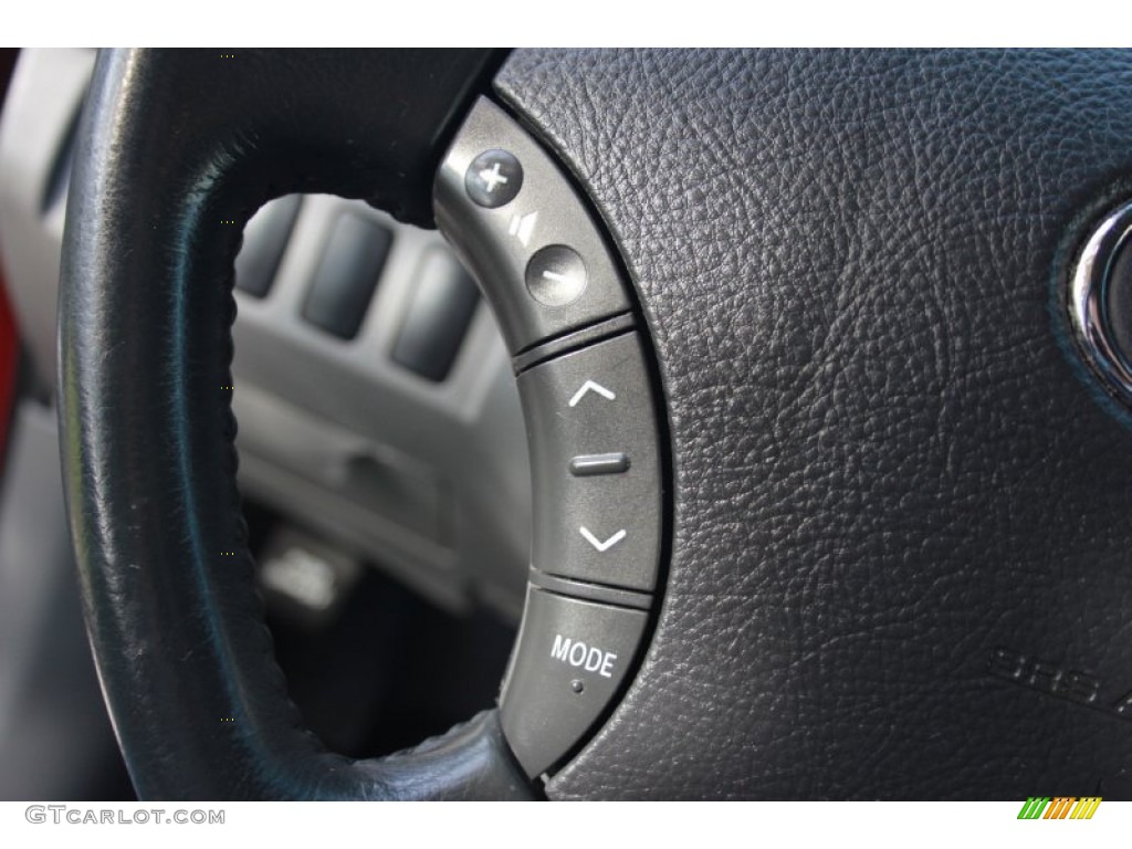 2006 Tacoma V6 PreRunner Double Cab - Impulse Red Pearl / Graphite Gray photo #25