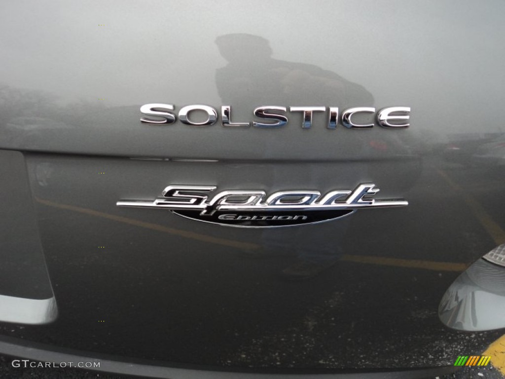 2006 Solstice Roadster - Sly Gray / Ebony photo #21