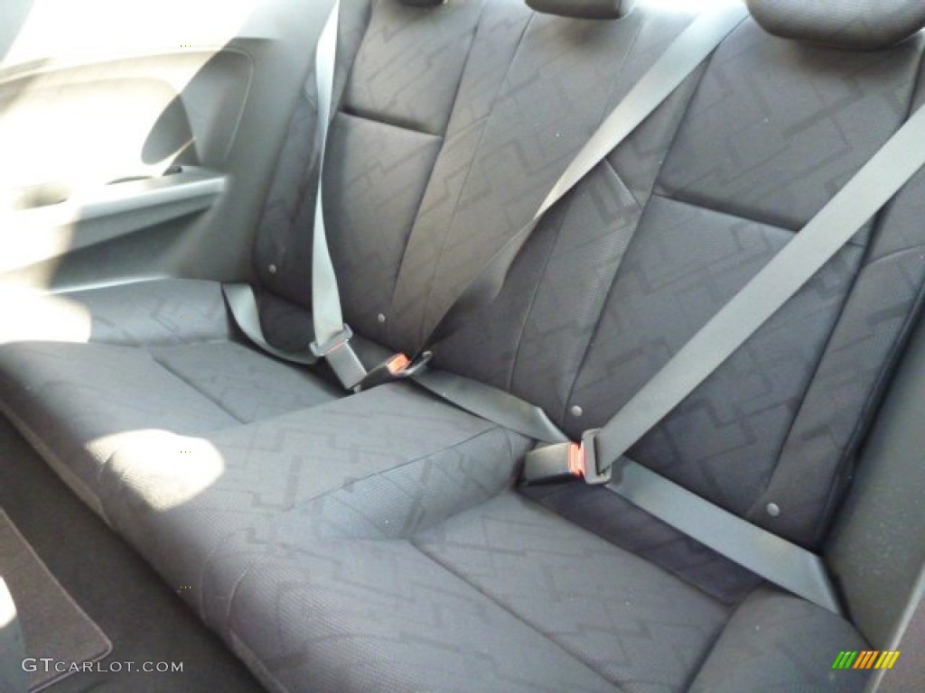 2013 Civic LX Coupe - Kona Coffee Metallic / Black photo #13