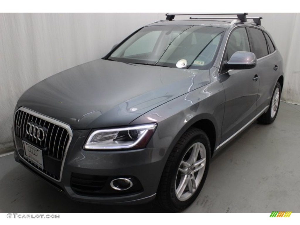 2013 Q5 2.0 TFSI quattro - Monsoon Gray Metallic / Black photo #3