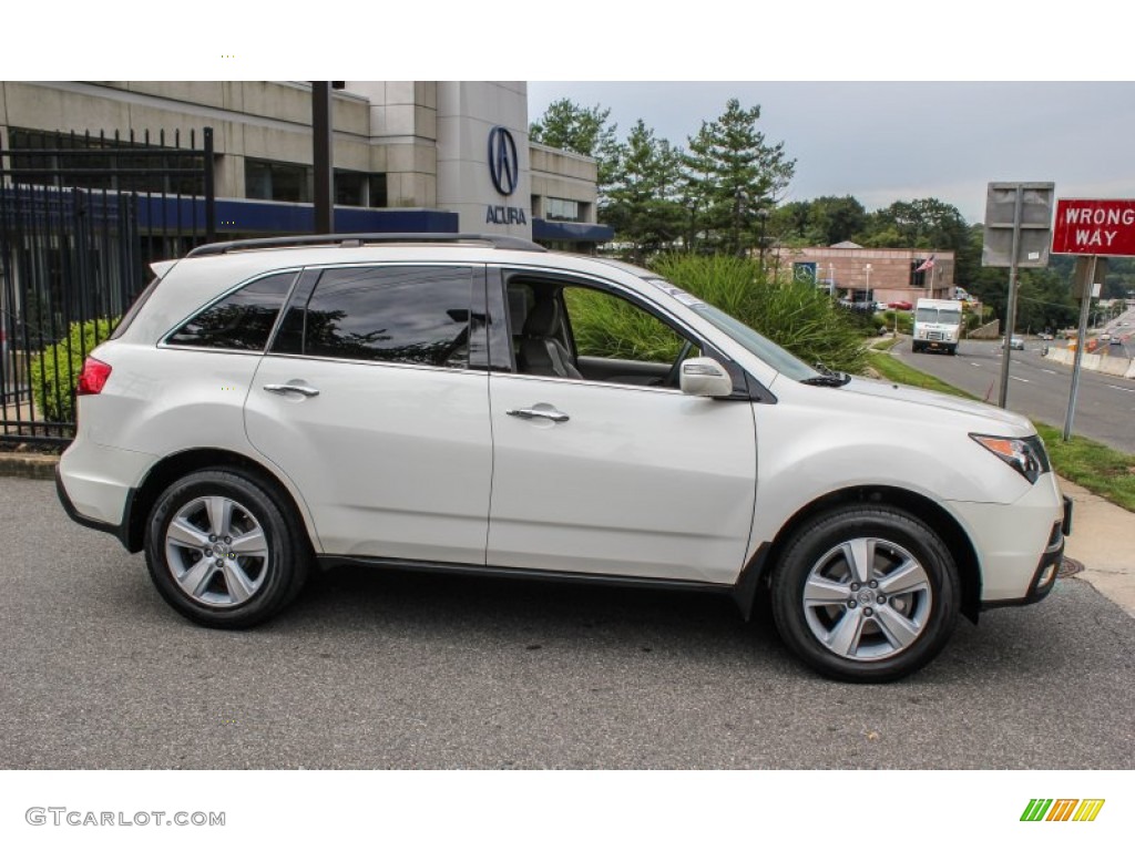 Aspen White Pearl 2011 Acura MDX Technology Exterior Photo #88463949