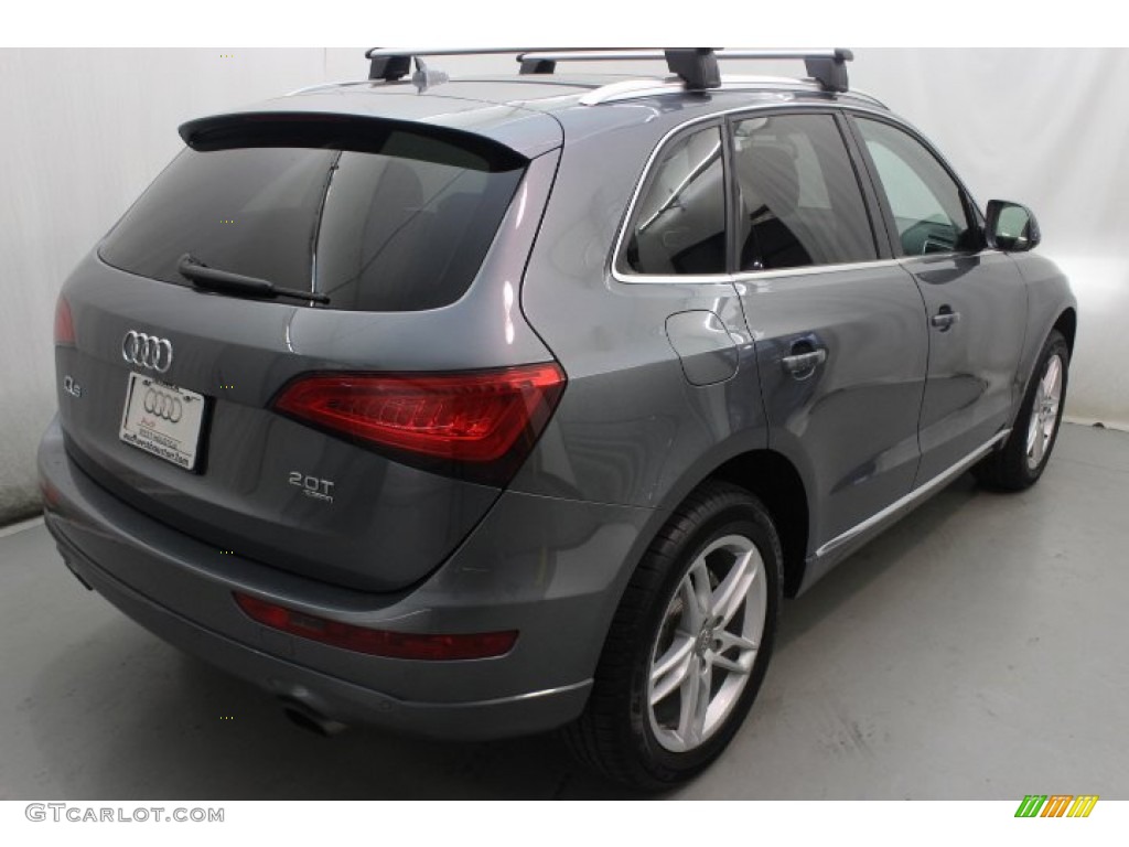 2013 Q5 2.0 TFSI quattro - Monsoon Gray Metallic / Black photo #6