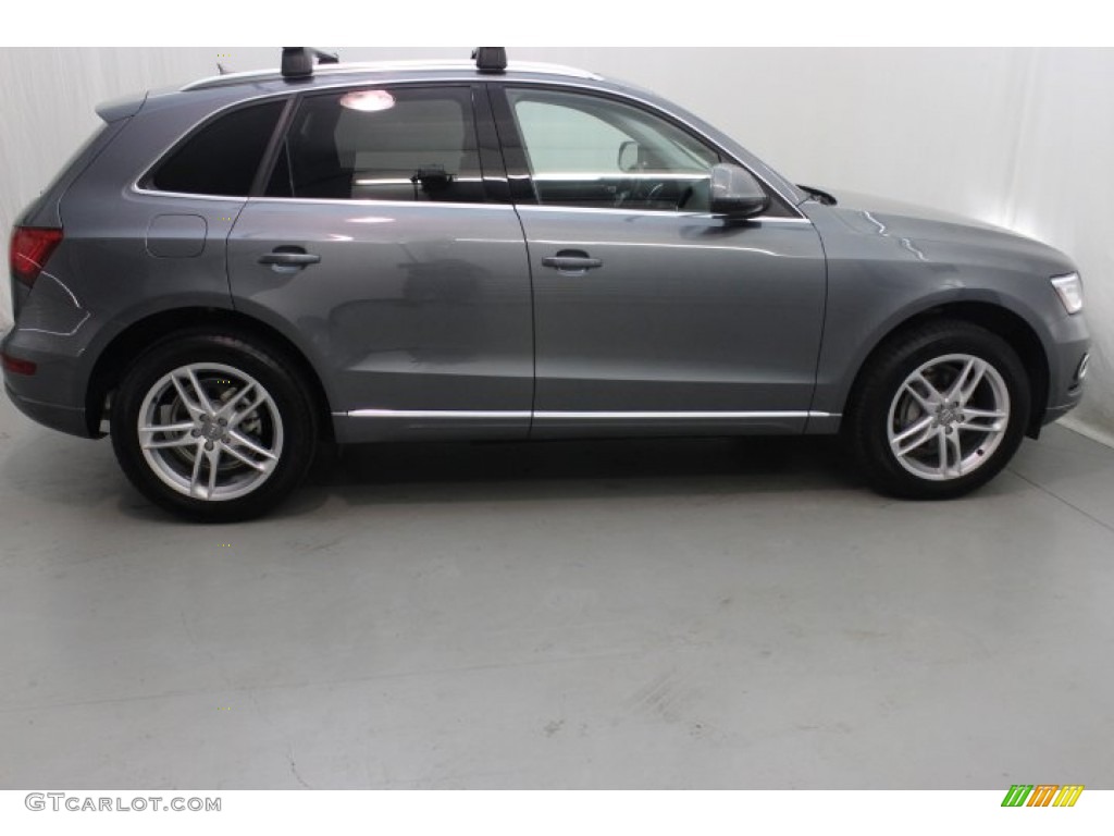 2013 Q5 2.0 TFSI quattro - Monsoon Gray Metallic / Black photo #7