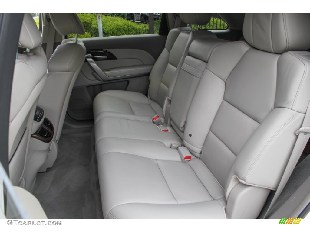 2011 Acura MDX Technology Rear Seat Photos