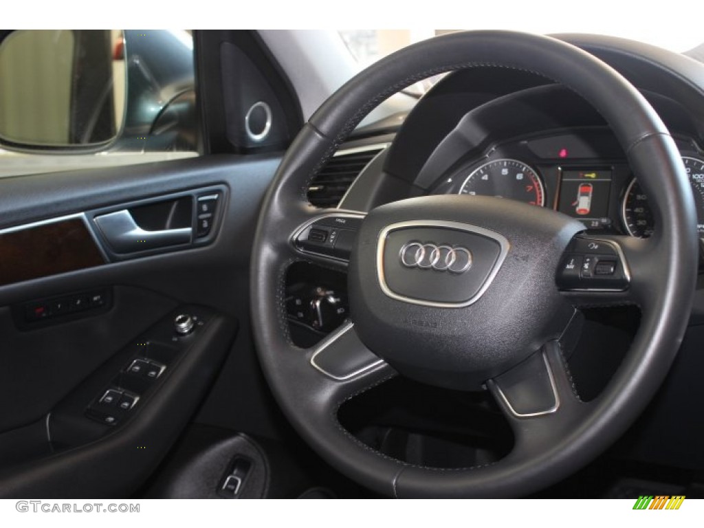 2013 Q5 2.0 TFSI quattro - Monsoon Gray Metallic / Black photo #39