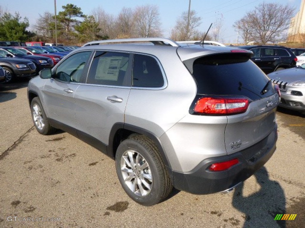 Billet Silver Metallic 2014 Jeep Cherokee Limited 4x4 Exterior Photo #88465536
