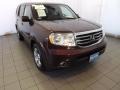 2013 Dark Cherry Pearl Honda Pilot EX-L  photo #1