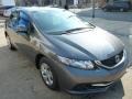 Polished Metal Metallic - Civic LX Sedan Photo No. 9
