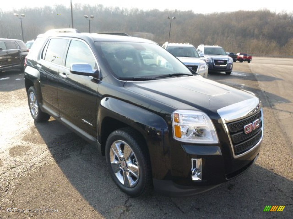 Carbon Black Metallic 2014 GMC Terrain SLE AWD Exterior Photo #88466193