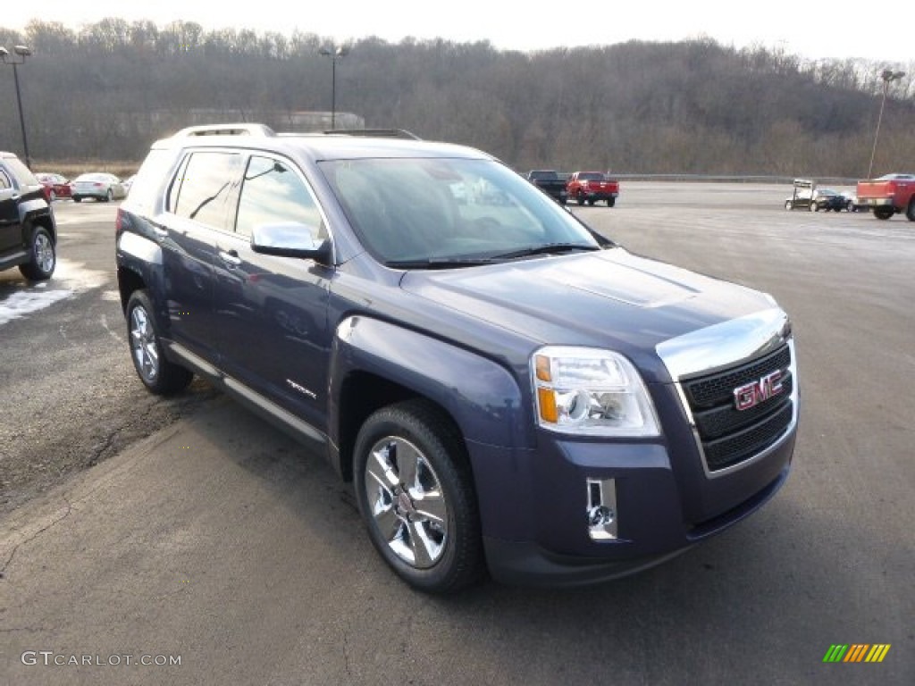 Atlantis Blue Metallic 2014 GMC Terrain SLE AWD Exterior Photo #88466664