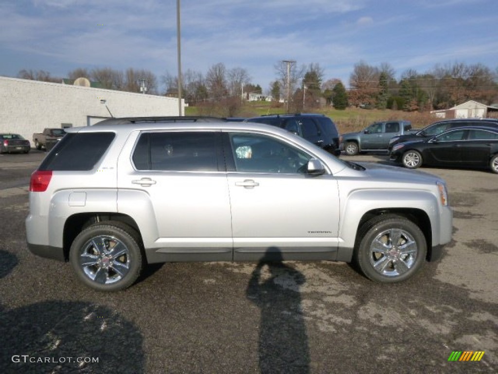 Quicksilver Metallic 2014 GMC Terrain SLE AWD Exterior Photo #88468041