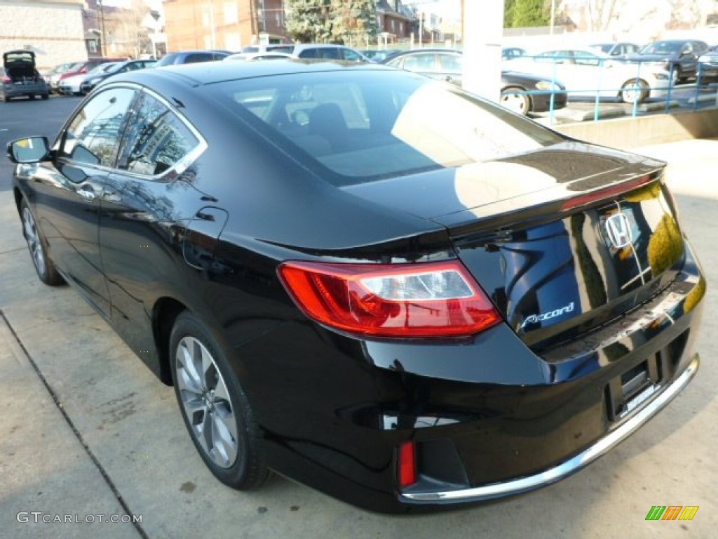 2013 Accord EX Coupe - Crystal Black Pearl / Black photo #3