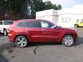 2014 Deep Cherry Red Crystal Pearl Jeep Grand Cherokee Overland 4x4  photo #5