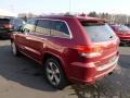 2014 Deep Cherry Red Crystal Pearl Jeep Grand Cherokee Overland 4x4  photo #8