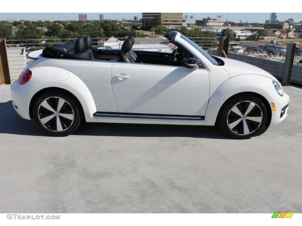 Candy White 2013 Volkswagen Beetle Turbo Convertible Exterior Photo #88469314