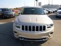 2014 Cashmere Pearl Jeep Grand Cherokee Overland 4x4  photo #3