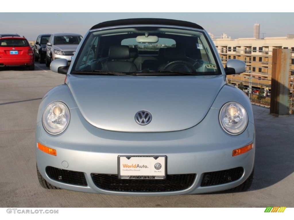 2010 New Beetle 2.5 Convertible - Heaven Blue Metallic / Black photo #4