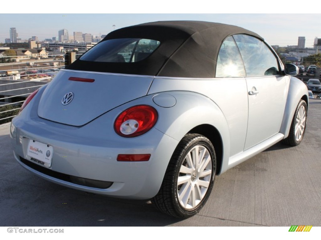 2010 New Beetle 2.5 Convertible - Heaven Blue Metallic / Black photo #11