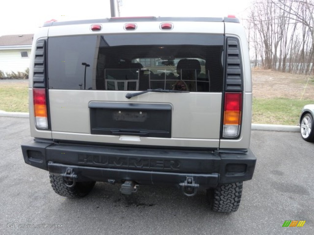 2003 H2 SUV - Pewter Metallic / Wheat photo #2