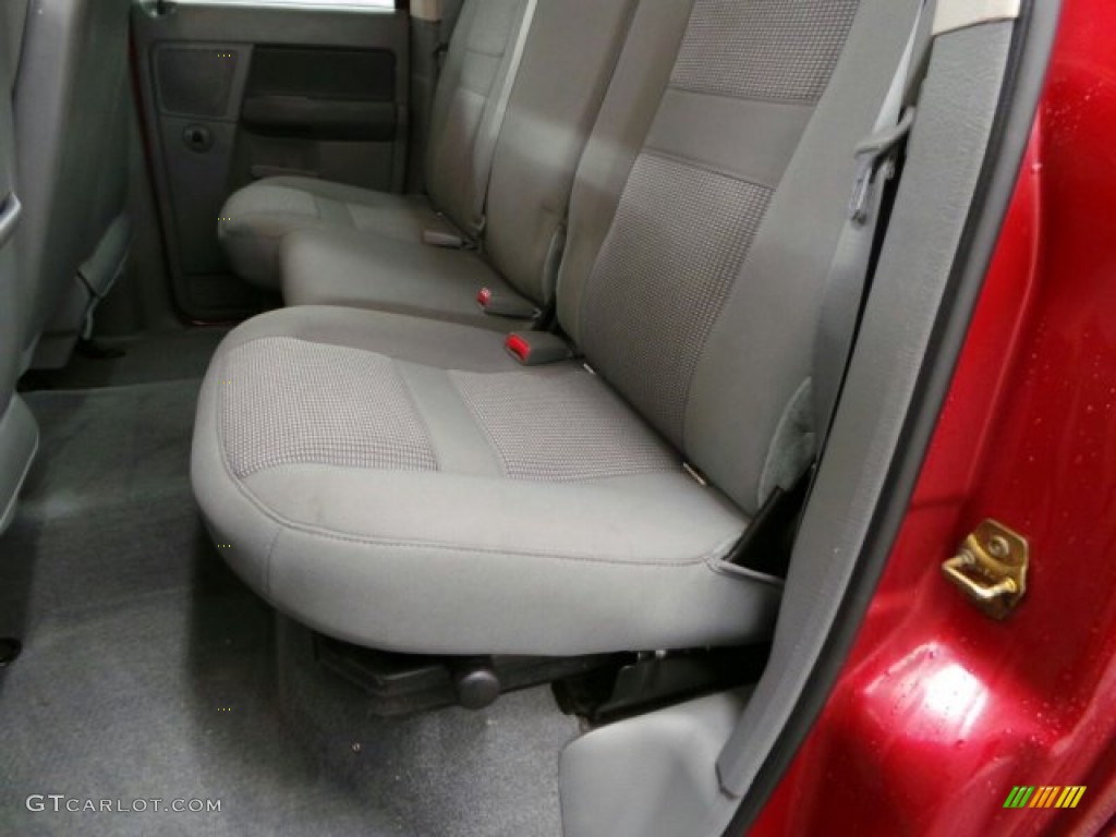 2006 Ram 1500 SLT Quad Cab 4x4 - Inferno Red Crystal Pearl / Medium Slate Gray photo #7