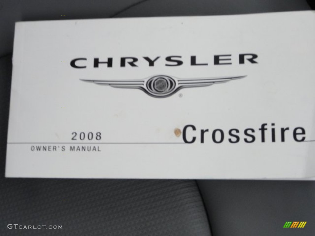 2008 Crossfire Limited Roadster - Sapphire Silver Blue Metallic / Dark Slate Gray/Medium Slate Gray photo #12