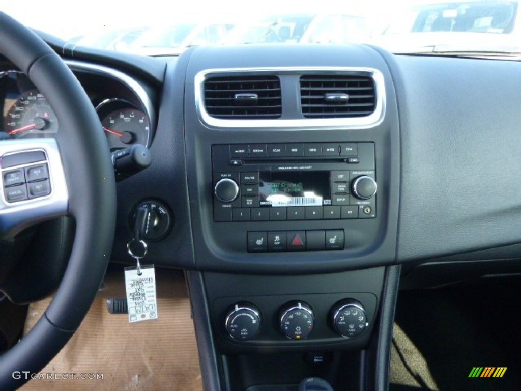 2014 Avenger SXT - Blue Streak Pearl / Black photo #17