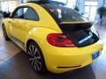 2014 Yellow Rush Volkswagen Beetle R-Line  photo #4