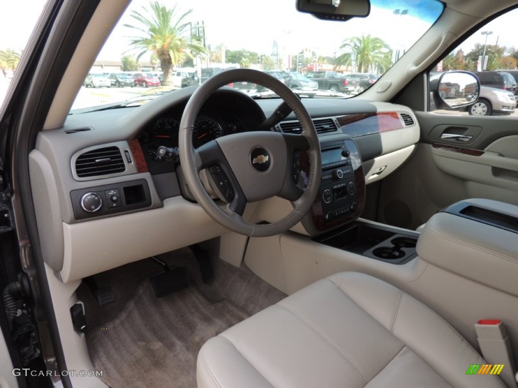 2010 Tahoe LT - Taupe Gray Metallic / Light Titanium/Dark Titanium photo #16