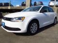 Pure White - Jetta S Sedan Photo No. 3