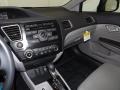 2013 Crystal Black Pearl Honda Civic LX Sedan  photo #13