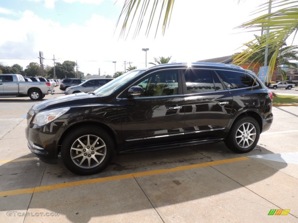 2013 Enclave Leather - Mocha Bronze Metallic / Cocoa Leather photo #5