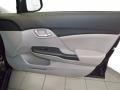 2013 Crystal Black Pearl Honda Civic LX Sedan  photo #29