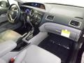 2013 Crystal Black Pearl Honda Civic LX Sedan  photo #30