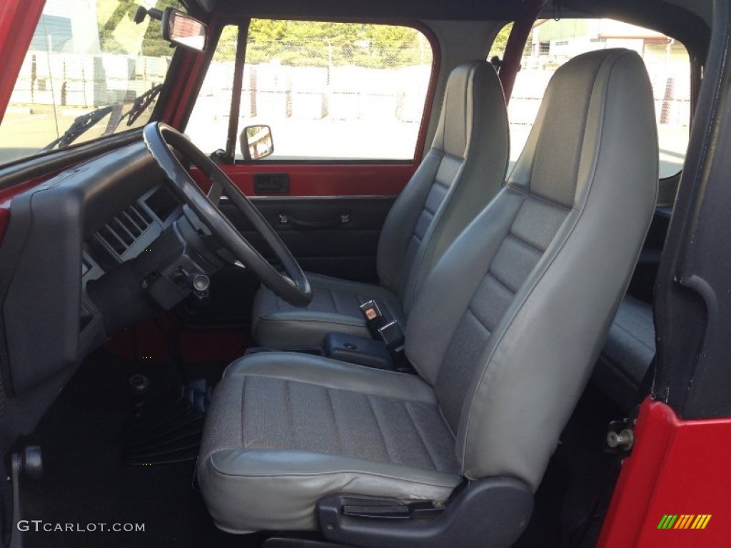 1992 Jeep Wrangler S 4x4 Front Seat Photos