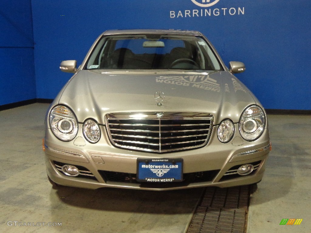 2008 E 350 4Matic Sedan - Pewter Metallic / Black photo #3