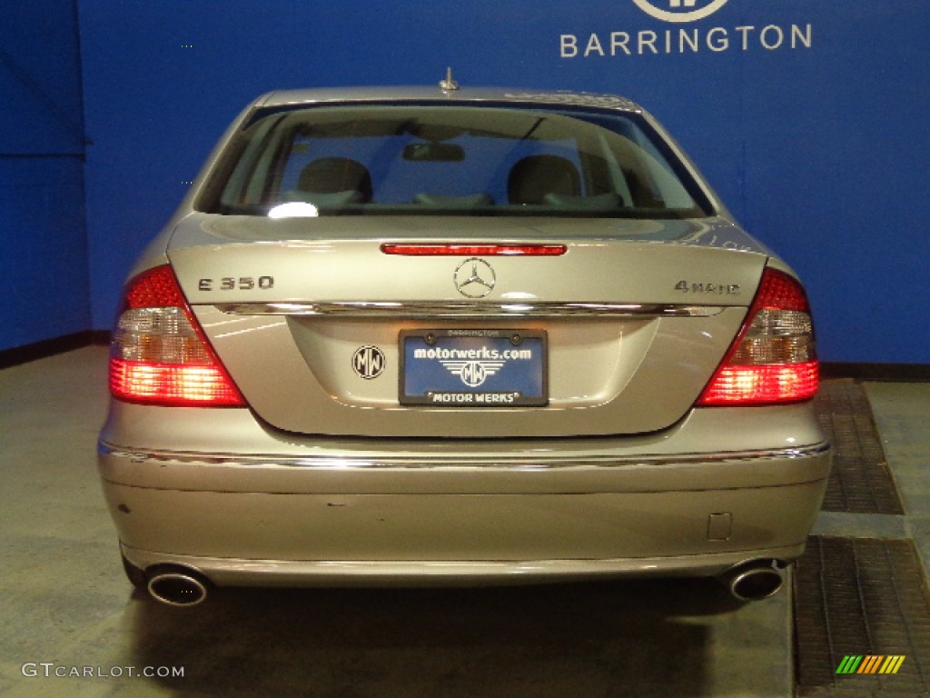 2008 E 350 4Matic Sedan - Pewter Metallic / Black photo #13