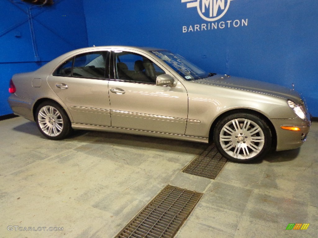 2008 E 350 4Matic Sedan - Pewter Metallic / Black photo #20