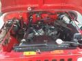 2.5 Liter OHV 8-Valve 4 Cylinder 1992 Jeep Wrangler S 4x4 Engine