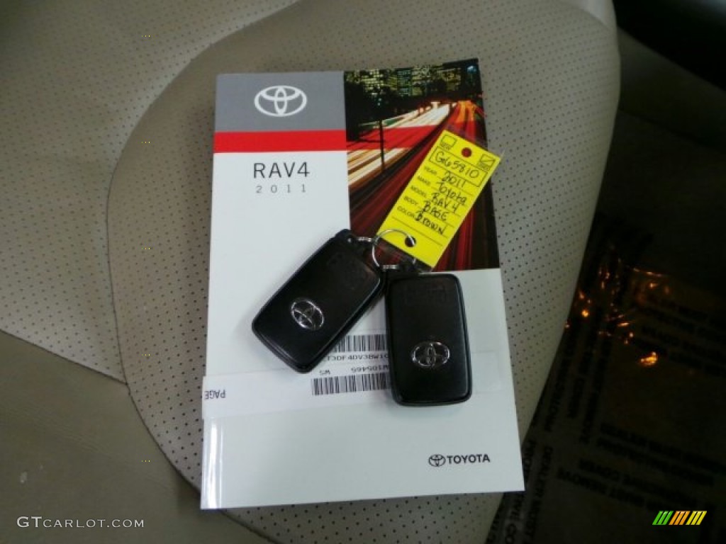 2011 RAV4 Limited 4WD - Pyrite Metallic / Sand Beige photo #29