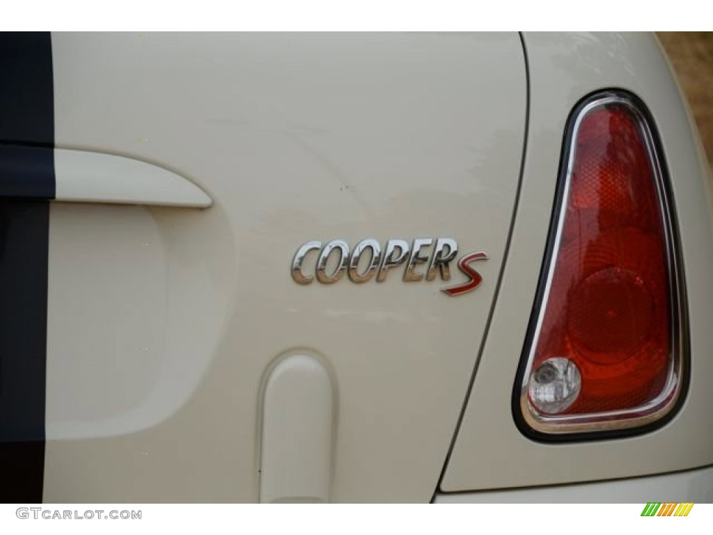 2006 Cooper S Convertible - Pepper White / Black/Panther Black photo #7