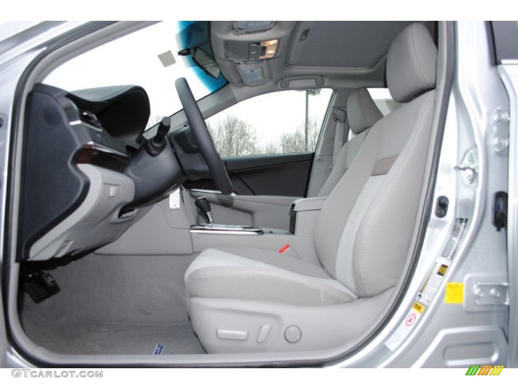 2014 Camry XLE - Classic Silver Metallic / Ash photo #8