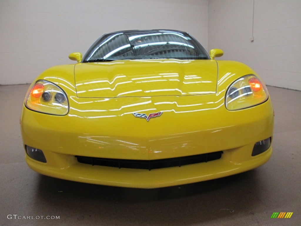2005 Corvette Coupe - Millenium Yellow / Ebony photo #3