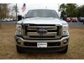 2012 Ingot Silver Metallic Ford F250 Super Duty XLT Crew Cab 4x4  photo #2